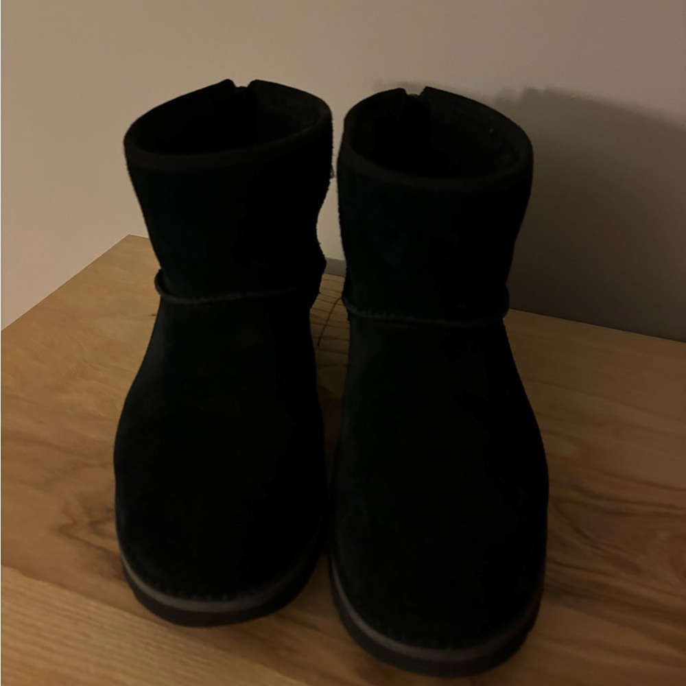 UGG Classic Black Ankle Booties